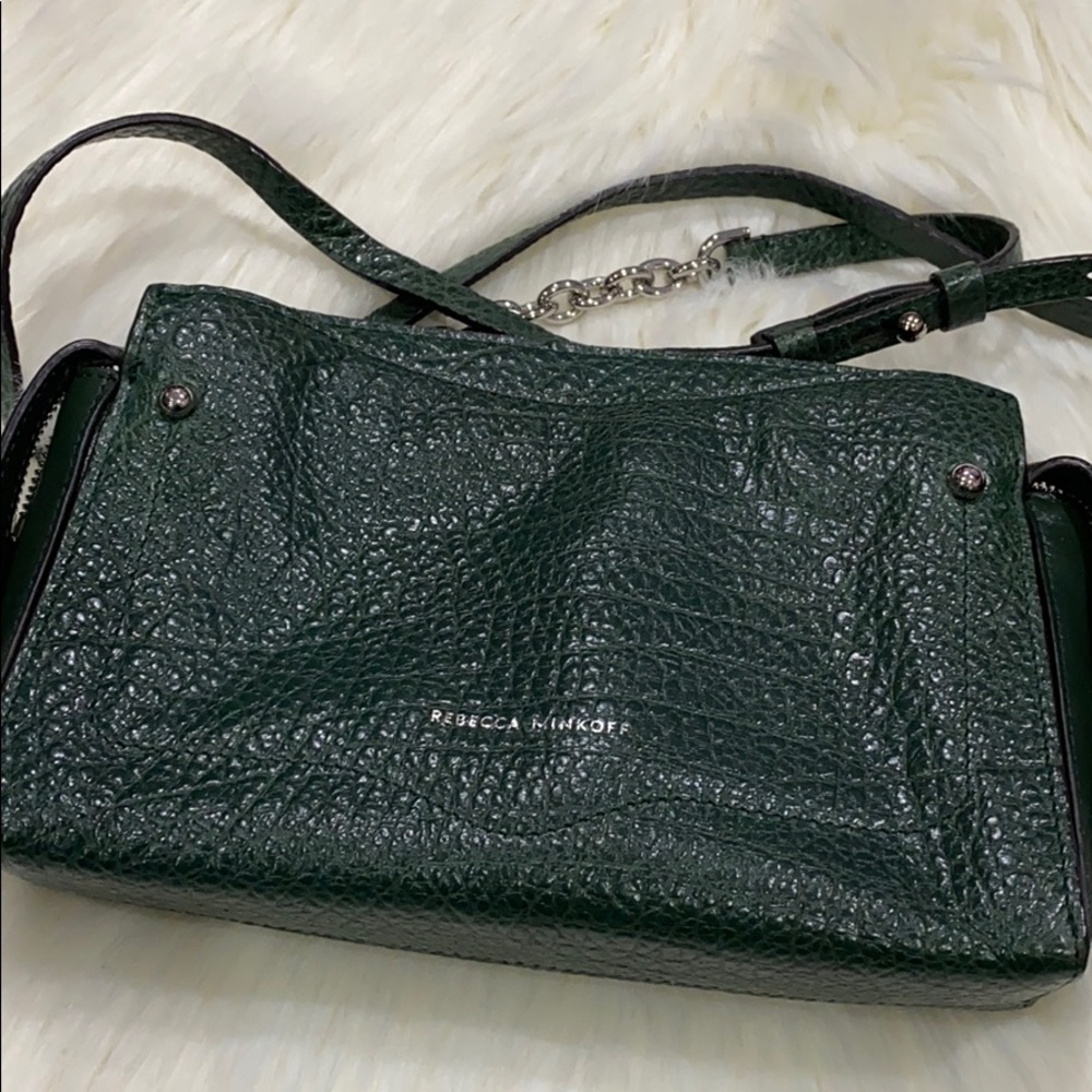 Rebecca Minkoff Green Leather Crossbody bag
